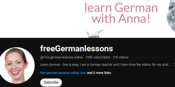 Free German Lessons with Anna