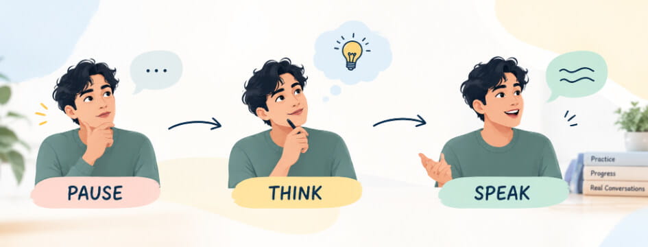 Pause Think and Speak