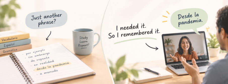I Needed It, So I Remembered It - Remembering Words