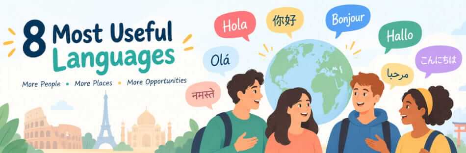 8 most useful languages to learn