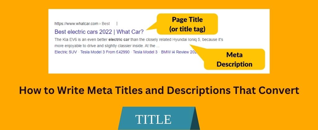 Write Meta Titles and Descriptions That Convert