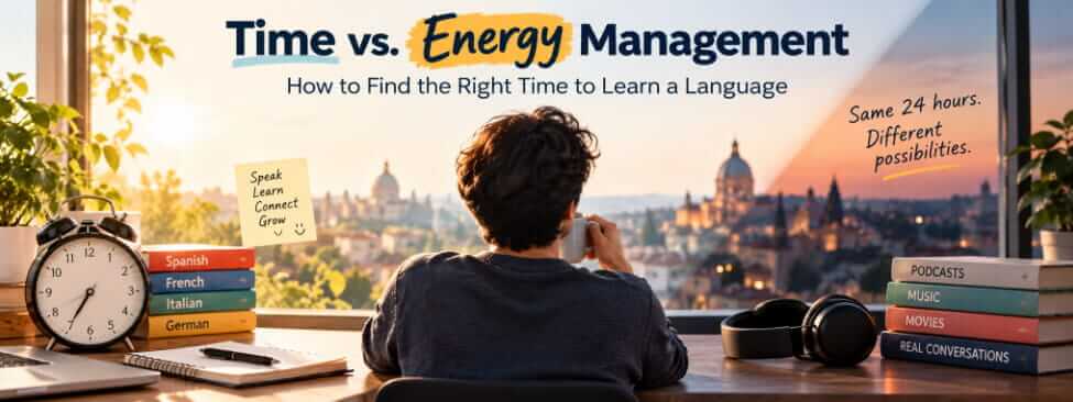 How to Find the Right Time to Learn a Language